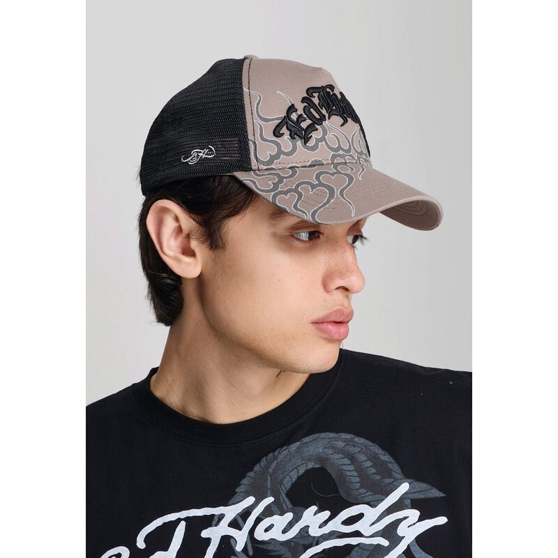 ed-hardy-flaming-grey-and-black-trucker-hat ed-hardy-flaming-grey-and-black-trucker-hat