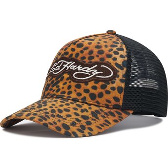 Gorra trucker leopardo Leopard Print de Ed Hardy