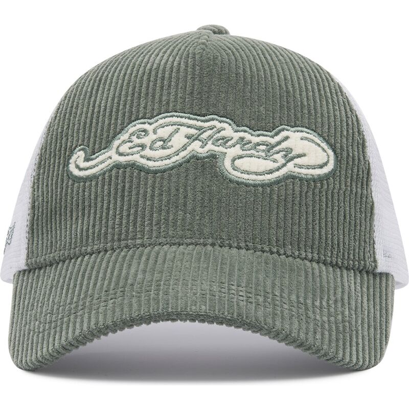 gorra-trucker-verde-y-blanca-embroidery-applique-cord-de-ed-hardy