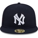 gorra-plana-azul-marino-ajustada-59fifty-hall-of-fame-de-new-york-yankees-mlb-de-new-era