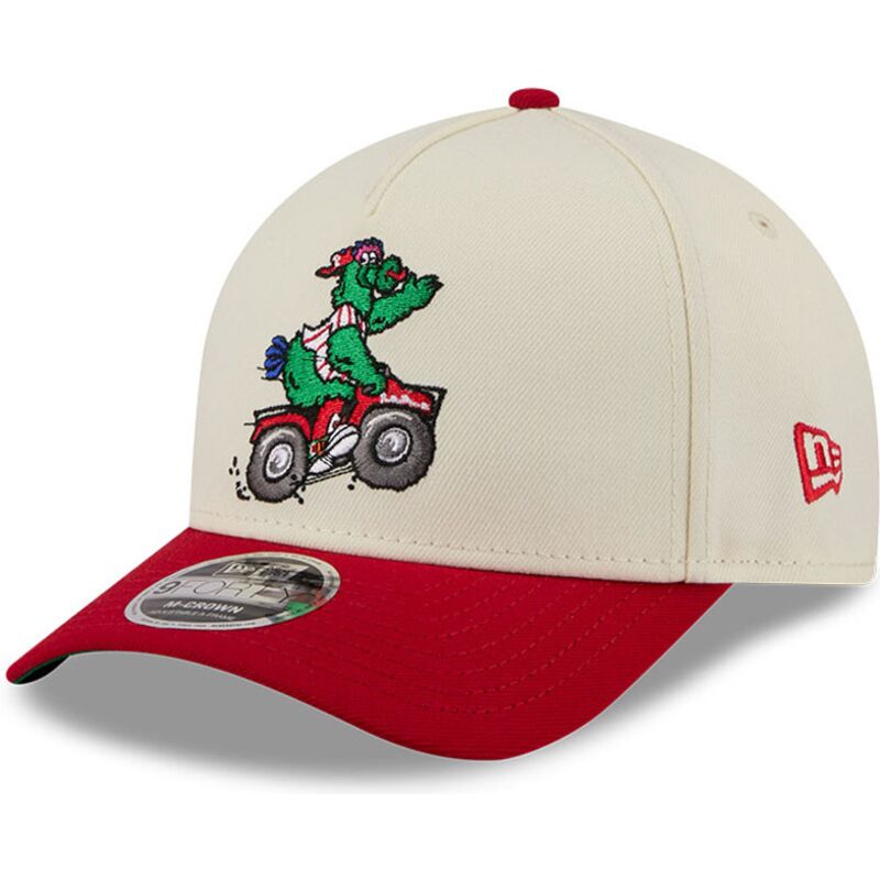 new-era-curved-brim-9forty-m-crown-all-star-game-fan-pack-philadelphia-phillies-mlb-beige-and-red-snapback-cap new-era-curved-brim-9forty-m-crown-all-star-game-fan-pack-philadelphia-phillies-mlb-beige-and-red-snapback-cap