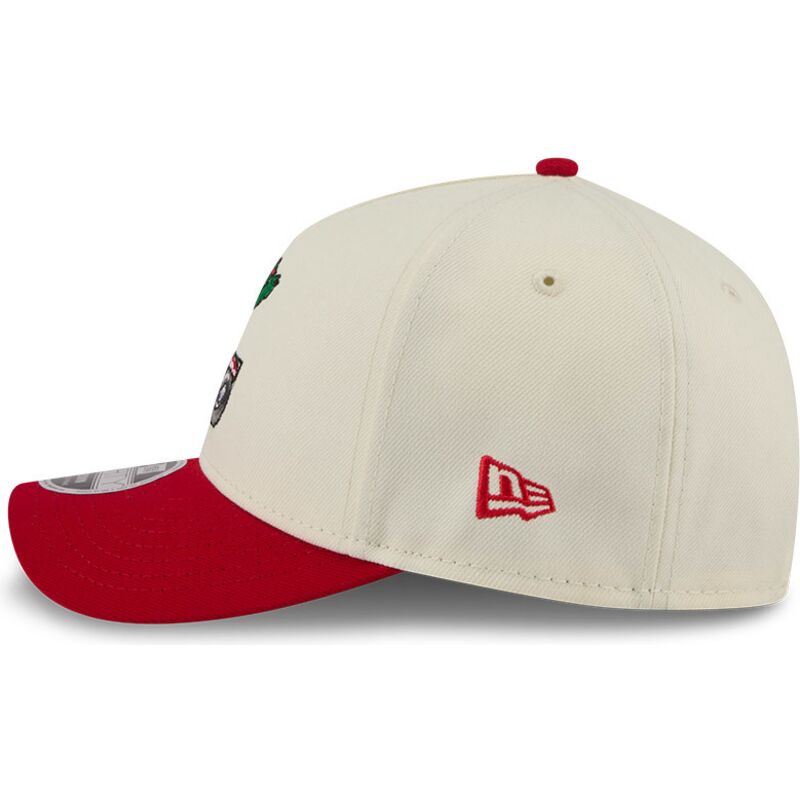 new-era-curved-brim-9forty-m-crown-all-star-game-fan-pack-philadelphia-phillies-mlb-beige-and-red-snapback-cap new-era-curved-brim-9forty-m-crown-all-star-game-fan-pack-philadelphia-phillies-mlb-beige-and-red-snapback-cap