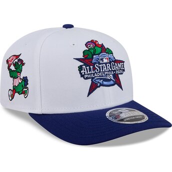 Gorra curva blanca snapback 9SEVENTY Stretch Snap All Star Game Fan Pack de Philadelphia Phillies MLB de New Era