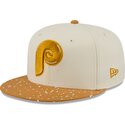 gorra-plana-beige-y-marron-ajustada-59fifty-all-star-game-fan-pack-de-philadelphia-phillies-mlb-de-new-era