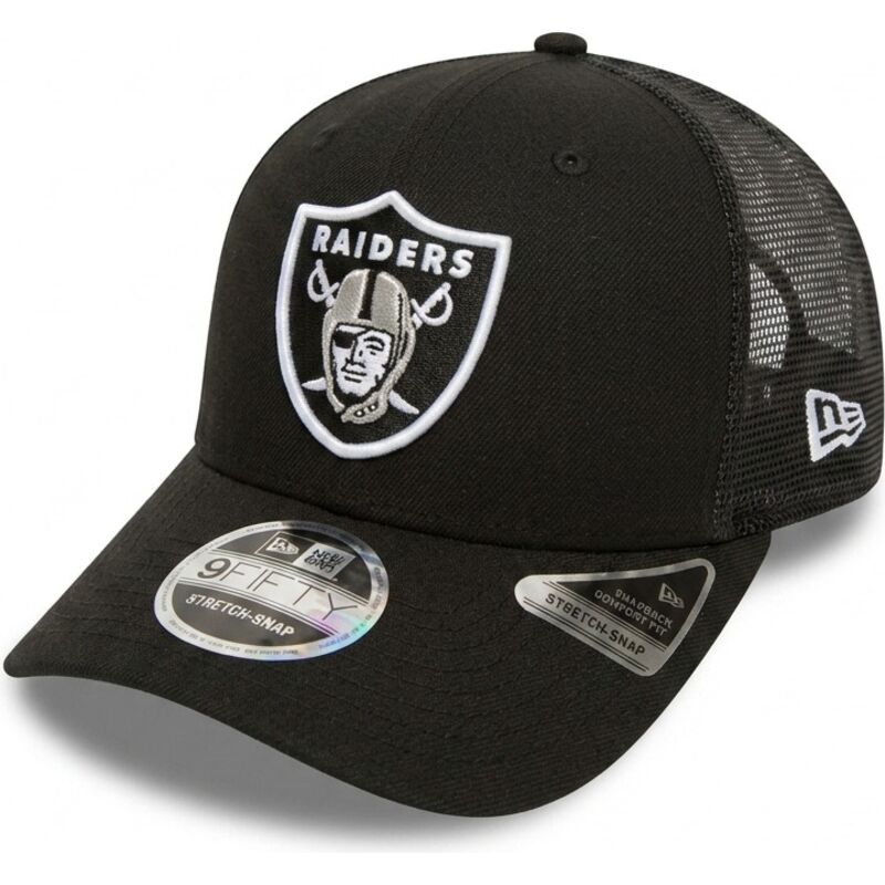 new-era-9seventy-stretch-snap-team-las-vegas-raiders-nfl-black-trucker-hat