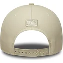 new-era-curved-brim-women-9forty-m-crown-pu-diamante-los-angeles-dodgers-mlb-beige-snapback-cap-with-beige-logo
