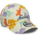 new-era-curved-brim-9forty-all-over-print-dino-multicolor-adjustable-cap