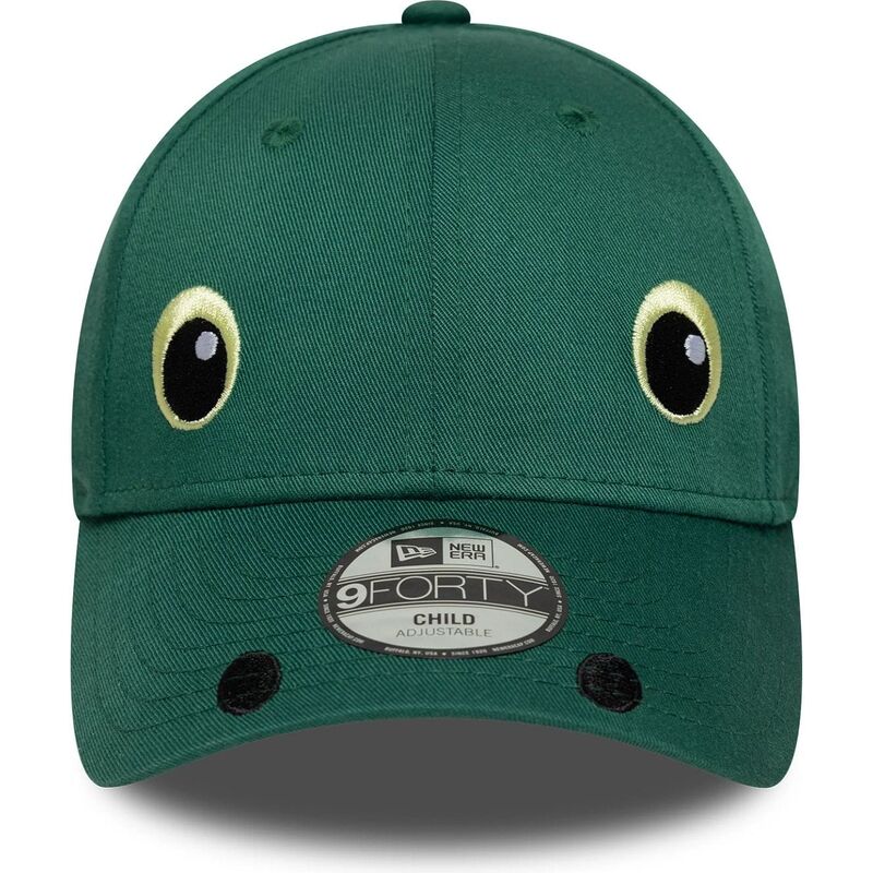 gorra-curva-verde-snapback-para-nino-9forty-dino-face-de-new-era