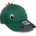 gorra-curva-verde-snapback-para-nino-9forty-dino-face-de-new-era