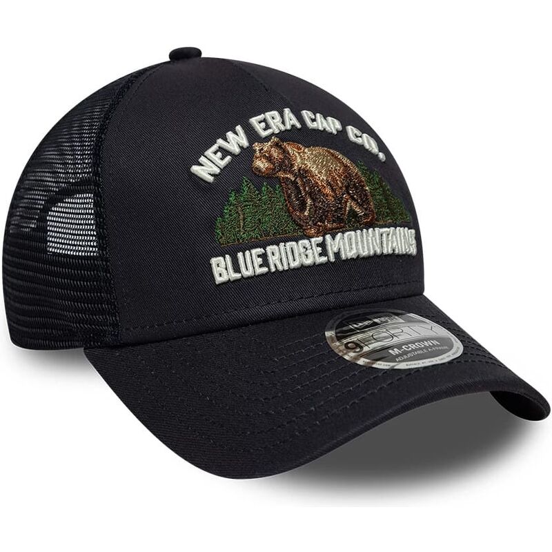 new-era-9forty-m-crown-a-frame-graphic-blue-ridge-mountains-navy-blue-trucker-hat