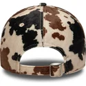 new-era-curved-brim-9twenty-animal-print-new-york-yankees-mlb-brown-adjustable-cap