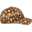 new-era-curved-brim-9twenty-animal-print-los-angeles-dodgers-mlb-brown-adjustable-cap