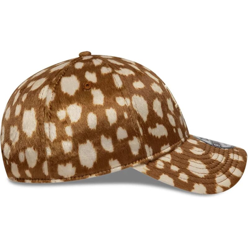 gorra-curva-marron-ajustable-9twenty-animal-print-de-los-angeles-dodgers-mlb-de-new-era gorra-curva-marron-ajustable-9twenty-animal-print-de-los-angeles-dodgers-mlb-de-new-era