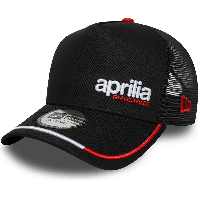 gorra-trucker-negra-e-frame-flawless-aprilia-piaggio-de-new-era
