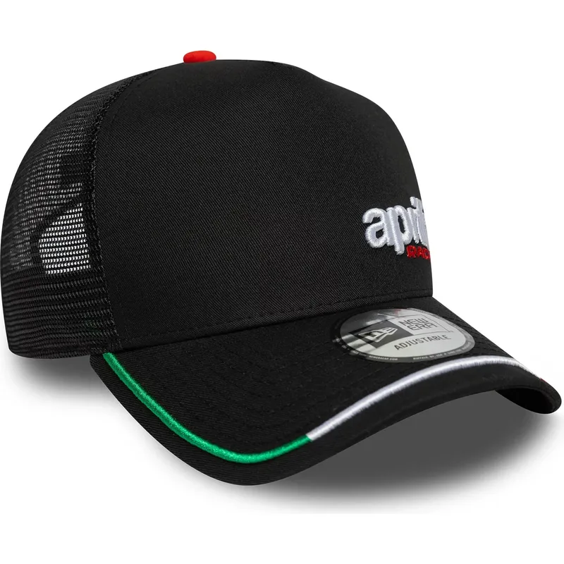 gorra-trucker-negra-e-frame-flawless-aprilia-piaggio-de-new-era