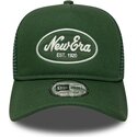gorra-trucker-verde-a-frame-oval-patch-foam-de-new-era