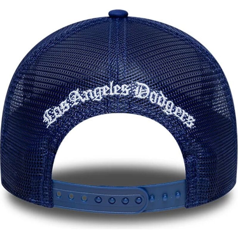gorra-trucker-azul-a-frame-wordmark-de-los-angeles-dodgers-mlb-de-new-era