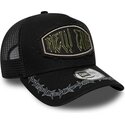 gorra-trucker-negra-e-frame-distressed-patch-de-new-era