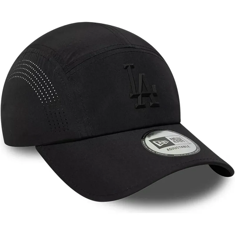 gorra-trucker-negra-con-logo-negro-runner-tech-midi-de-los-angeles-dodgers-mlb-de-new-era