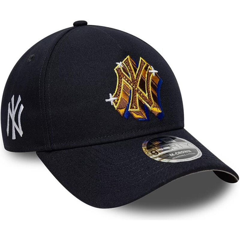 gorra-curva-azul-marino-snapback-9forty-m-crown-a-frame-emblem-de-new-york-yankees-mlb-de-new-era