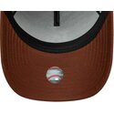 new-era-curved-brim-e-frame-league-essential-los-angeles-dodgers-mlb-brown-snapback-cap