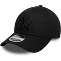 gorra-curva-negra-snapback-con-logo-negro-9forty-m-crown-de-new-york-yankees-mlb-de-new-era