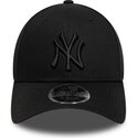 new-era-curved-brim-black-logo-9forty-m-crown-new-york-yankees-mlb-black-snapback-cap