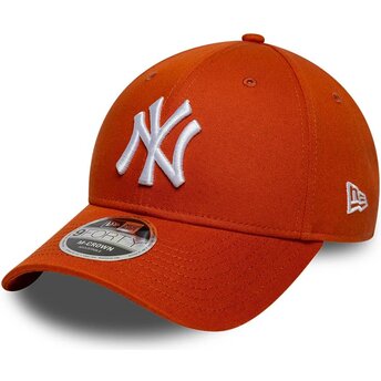 Gorra curva naranja snapback 9FORTY M-Crown de New York...