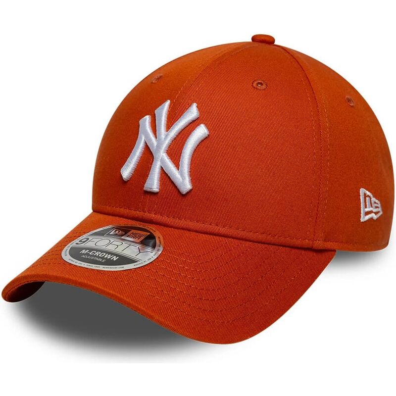 gorra-curva-naranja-snapback-9forty-m-crown-de-new-york-yankees-mlb-de-new-era gorra-curva-naranja-snapback-9forty-m-crown-de-new-york-yankees-mlb-de-new-era