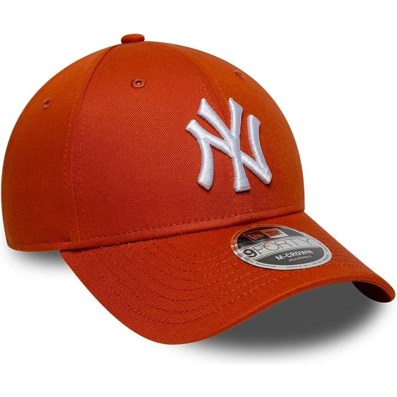 gorra-curva-naranja-snapback-9forty-m-crown-de-new-york-yankees-mlb-de-new-era gorra-curva-naranja-snapback-9forty-m-crown-de-new-york-yankees-mlb-de-new-era