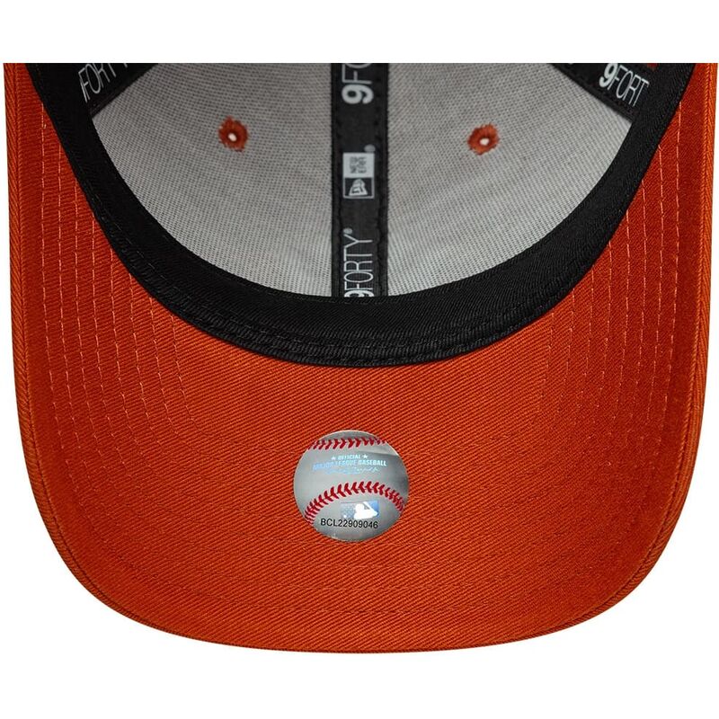 gorra-curva-naranja-snapback-9forty-m-crown-de-new-york-yankees-mlb-de-new-era gorra-curva-naranja-snapback-9forty-m-crown-de-new-york-yankees-mlb-de-new-era