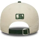gorra-curva-beige-y-verde-snapback-con-logo-verde-9forty-m-crown-cord-de-los-angeles-dodgers-mlb-de-new-era
