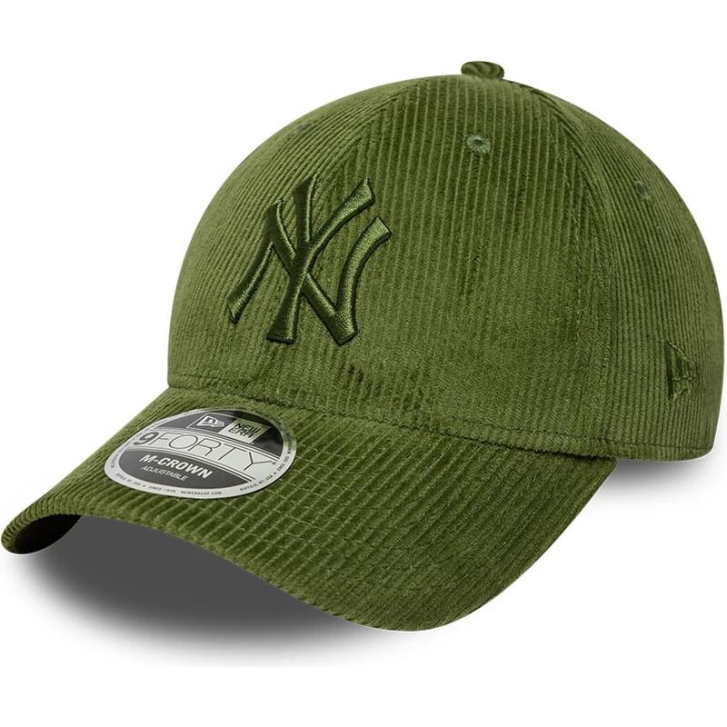 gorra-curva-verde-claro-ajustable-con-logo-verde-9forty-m-crown-cord-de-new-york-yankees-mlb-de-new-era