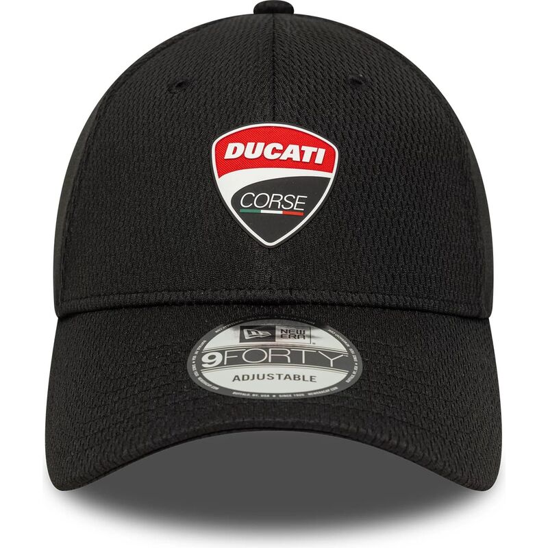 gorra-curva-negra-ajustable-9forty-dashmark-mesh-de-ducati-motor-motogp-de-new-era gorra-curva-negra-ajustable-9forty-dashmark-mesh-de-ducati-motor-motogp-de-new-era