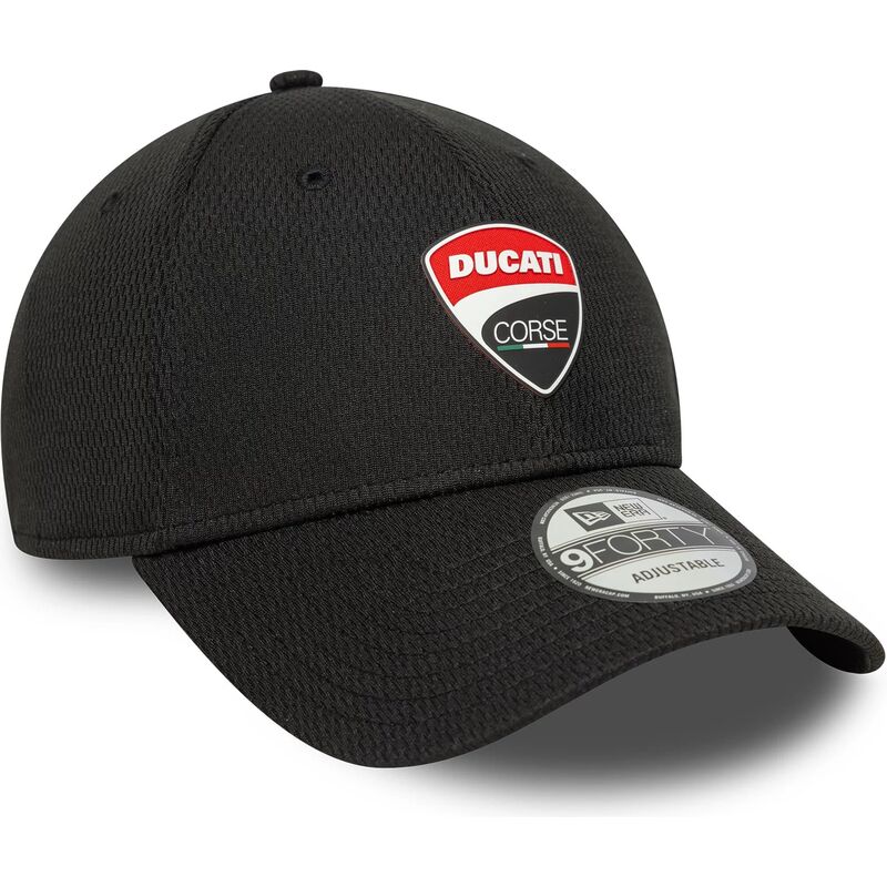 gorra-curva-negra-ajustable-9forty-dashmark-mesh-de-ducati-motor-motogp-de-new-era gorra-curva-negra-ajustable-9forty-dashmark-mesh-de-ducati-motor-motogp-de-new-era