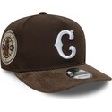 gorra-curva-marron-snapback-19twenty-cooperstown-cord-de-chicago-cubs-mlb-de-new-era