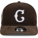 gorra-curva-marron-snapback-19twenty-cooperstown-cord-de-chicago-cubs-mlb-de-new-era