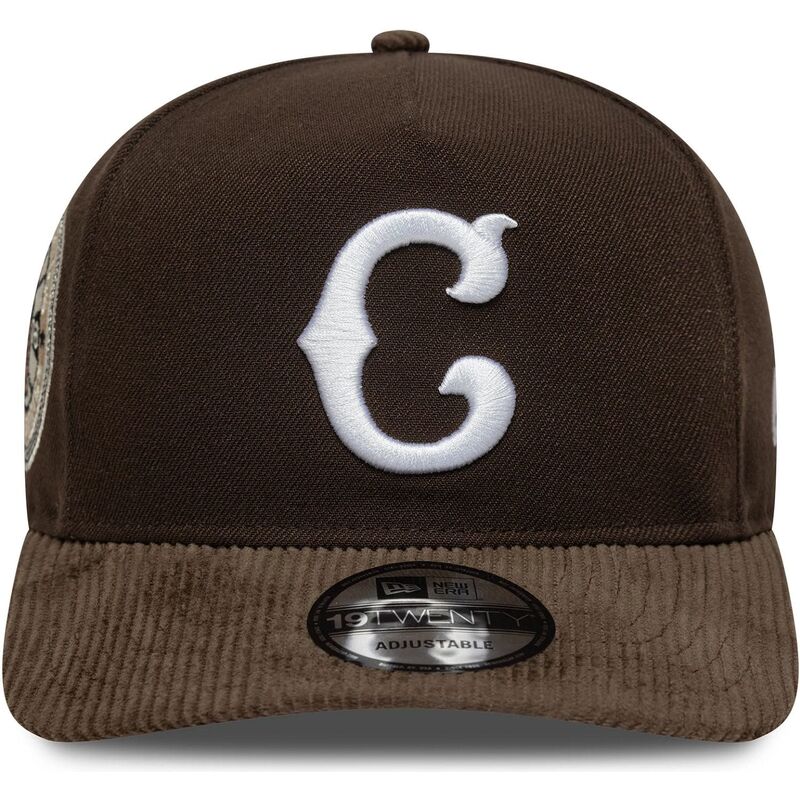 gorra-curva-marron-snapback-19twenty-cooperstown-cord-de-chicago-cubs-mlb-de-new-era