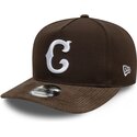 new-era-curved-brim-19twenty-cooperstown-cord-chicago-cubs-mlb-brown-snapback-cap