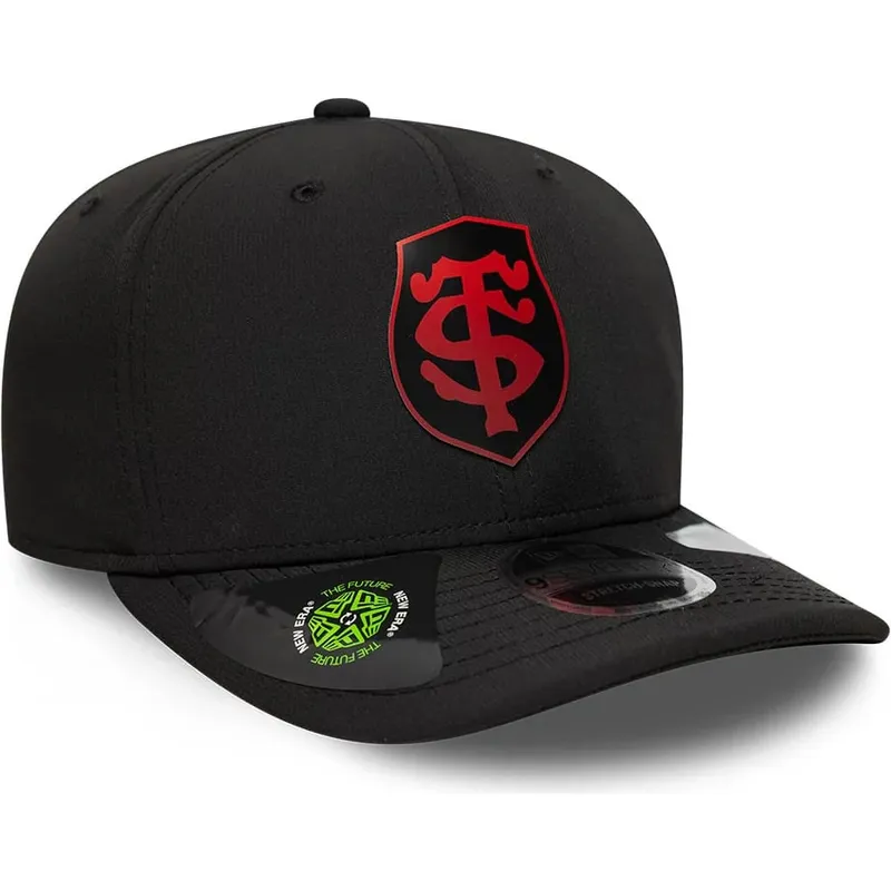 new-era-curved-brim-red-logo-9seventy-stretch-snap-gradient-stade-toulousain-top-14-black-snapback-cap new-era-curved-brim-red-logo-9seventy-stretch-snap-gradient-stade-toulousain-top-14-black-snapback-cap