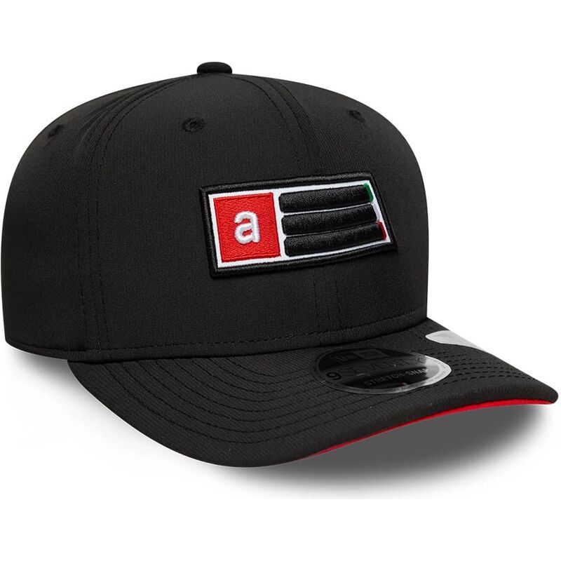 gorra-curva-negra-snapback-9seventy-stretch-snap-patch-aprilia-piaggio-de-new-era gorra-curva-negra-snapback-9seventy-stretch-snap-patch-aprilia-piaggio-de-new-era