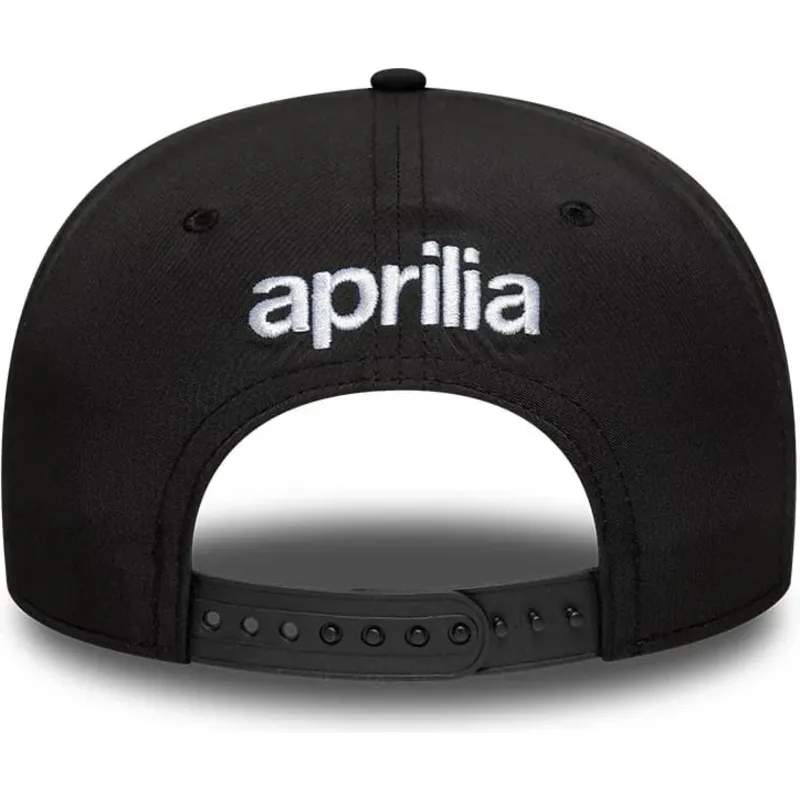 gorra-curva-negra-snapback-9seventy-stretch-snap-patch-aprilia-piaggio-de-new-era gorra-curva-negra-snapback-9seventy-stretch-snap-patch-aprilia-piaggio-de-new-era
