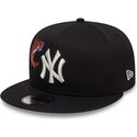 new-era-flat-brim-9fifty-outdoor-icon-new-york-yankees-mlb-black-snapback-cap
