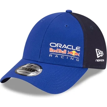 Gorra curva azul snapback 9FORTY Essential de Red Bull Racing Formula 1 de New Era