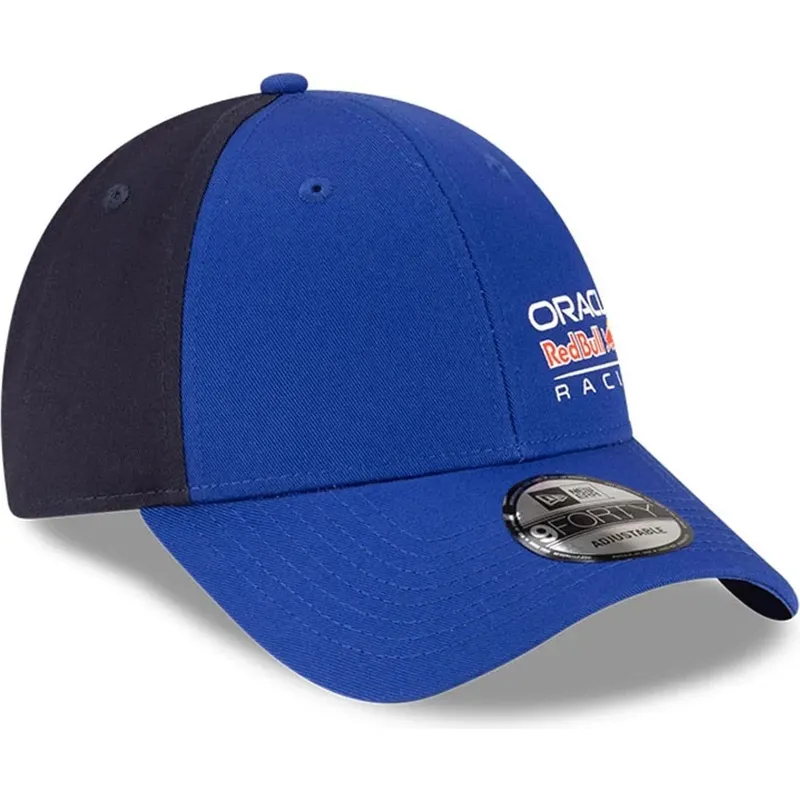 gorra-curva-azul-snapback-9forty-essential-de-red-bull-racing-formula-1-de-new-era