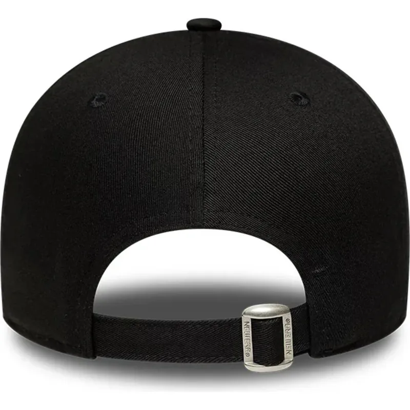new-era-curved-brim-women-9forty-tort-infill-los-angeles-dodgers-mlb-black-adjustable-cap
