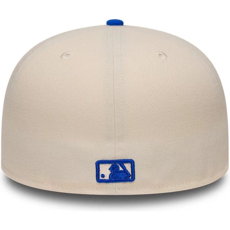 new-era-flat-brim-blue-logo-59fifty-league-essential-new-york-yankees-mlb-beige-and-blue-fitted-cap