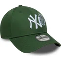 gorra-curva-verde-ajustable-9forty-food-icon-de-new-york-yankees-mlb-de-new-era