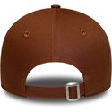 new-era-curved-brim-women-9forty-league-essential-midi-los-angeles-dodgers-mlb-brown-adjustable-cap