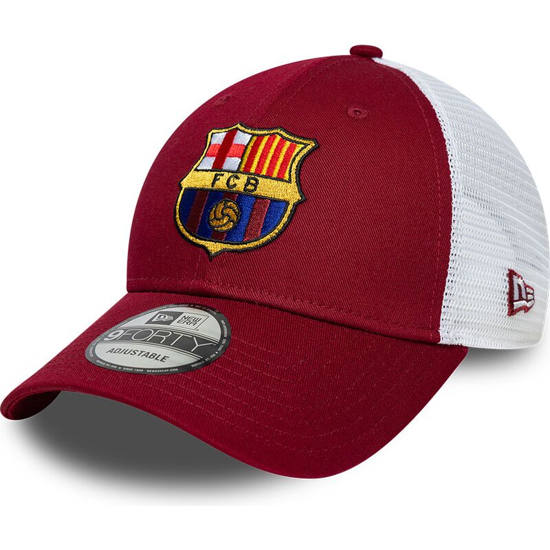 gorra-trucker-roja-y-blanca-ajustable-9forty-league-de-fc-barcelona-laliga-de-new-era